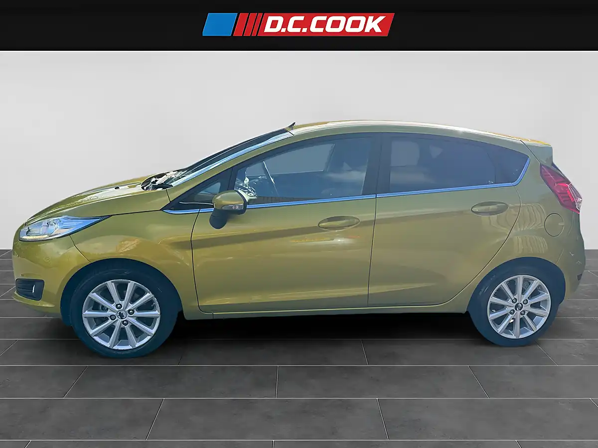 Used 2015 Ford Fiesta Titanium Yellow - Interior and Exterior details 4