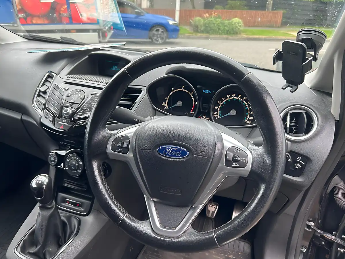 Used 2015 Ford Fiesta Van Sport Panel Van Black - Interior and Exterior details 8