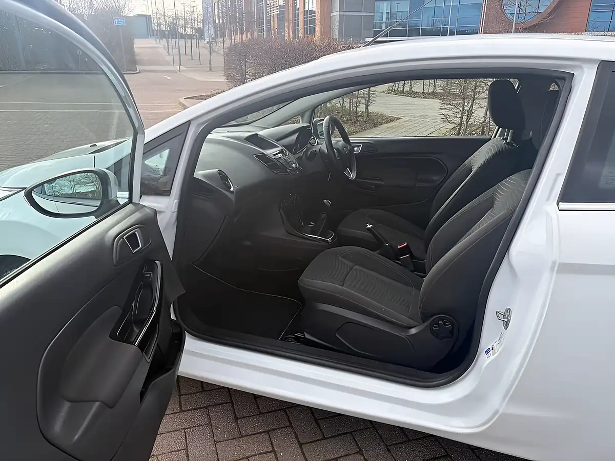 Used 2015 Ford Fiesta White - Interior and Exterior details 11