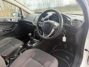 Used 2015 Ford Fiesta White - Interior and Exterior details 14