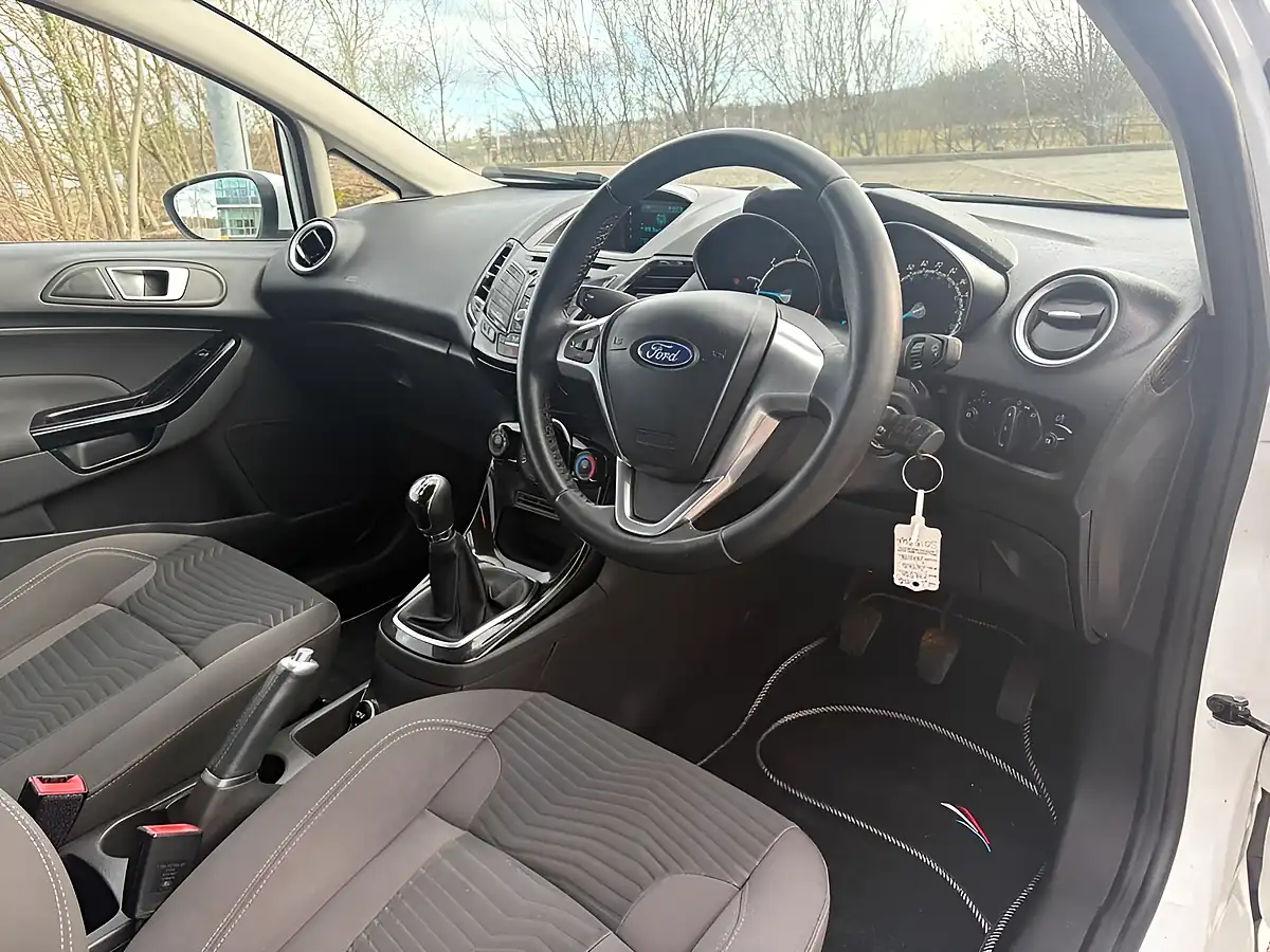 Used 2015 Ford Fiesta White - Interior and Exterior details 14