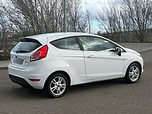 Used 2015 Ford Fiesta White - Interior and Exterior details 4