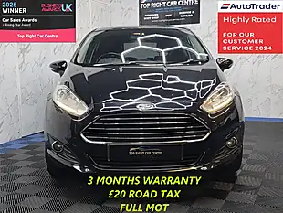 Used 2015 Ford Fiesta Zetec Black - Interior and Exterior details 3