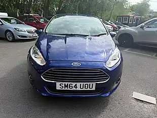 Used 2015 Ford Fiesta Zetec Blue - Interior and Exterior details 2