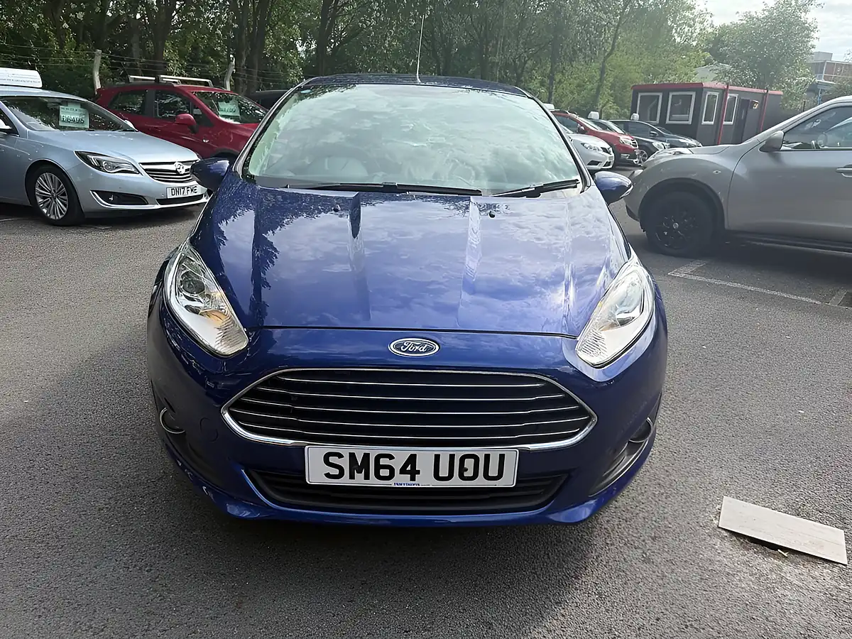 Used 2015 Ford Fiesta Zetec Blue - Interior and Exterior details 2