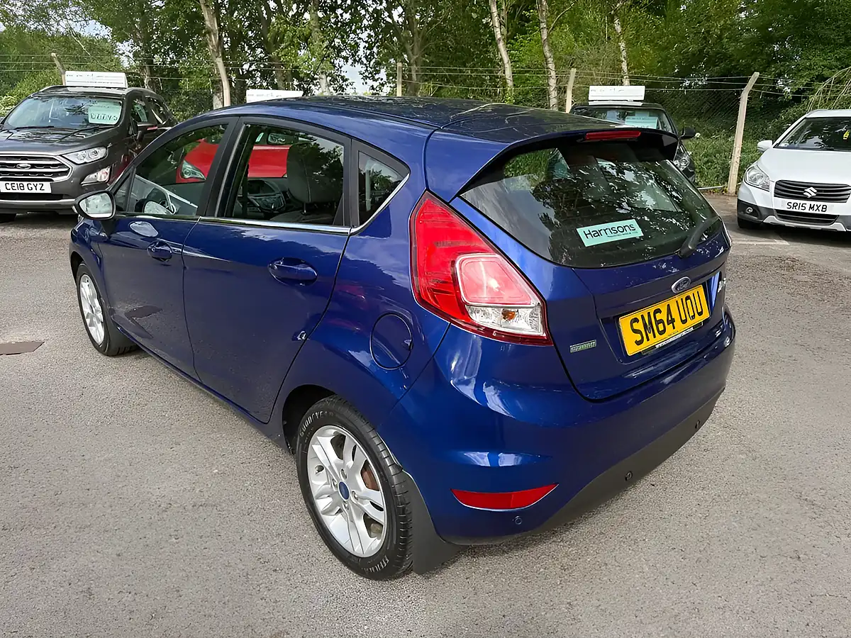 Used 2015 Ford Fiesta Zetec Blue - Interior and Exterior details 5