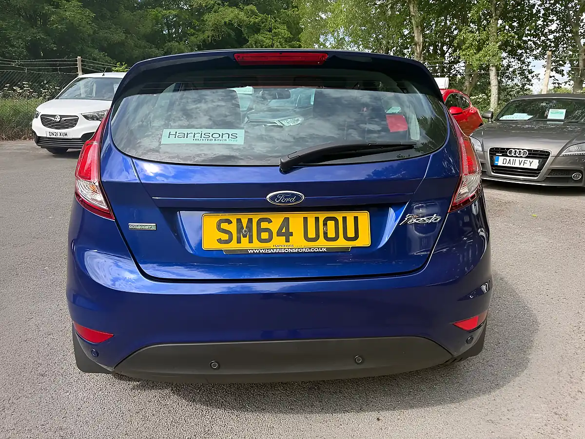 Used 2015 Ford Fiesta Zetec Blue - Interior and Exterior details 6