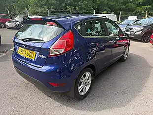 Used 2015 Ford Fiesta Zetec Blue - Interior and Exterior details 7