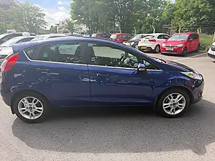 Used 2015 Ford Fiesta Zetec Blue - Interior and Exterior details 8