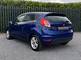 Used 2015 Ford Fiesta Zetec Blue - Interior and Exterior details 4