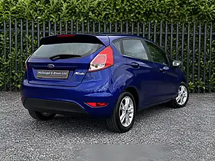 Used 2015 Ford Fiesta Zetec Blue - Interior and Exterior details 6