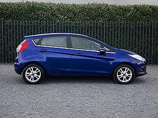 Used 2015 Ford Fiesta Zetec Blue - Interior and Exterior details 7