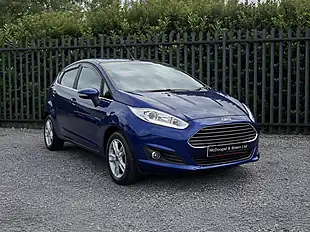 Used 2015 Ford Fiesta Zetec Blue - Interior and Exterior details 8