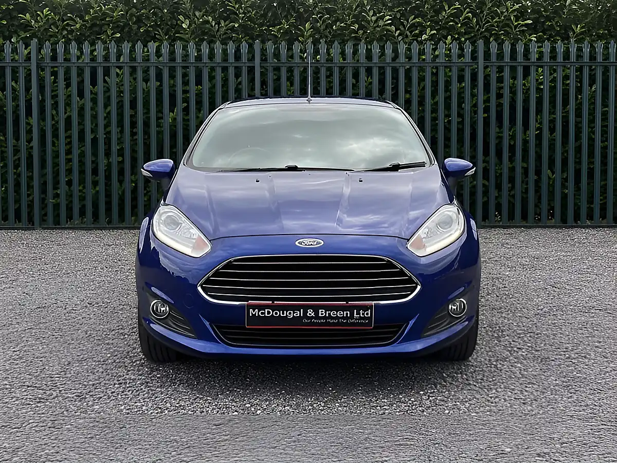 Used 2015 Ford Fiesta Zetec Blue - Interior and Exterior details 9