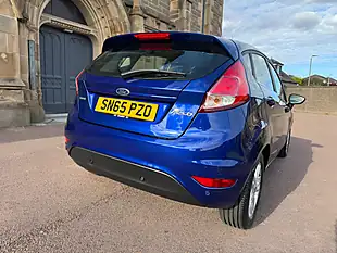 Used 2015 Ford Fiesta Zetec Blue - Interior and Exterior details 10