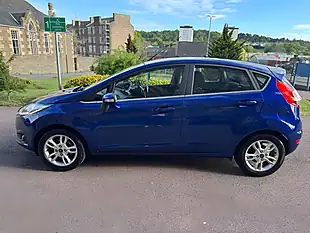 Used 2015 Ford Fiesta Zetec Blue - Interior and Exterior details 12