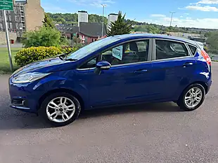 Used 2015 Ford Fiesta Zetec Blue - Interior and Exterior details 13