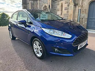 Used 2015 Ford Fiesta Zetec Blue - Interior and Exterior details 3