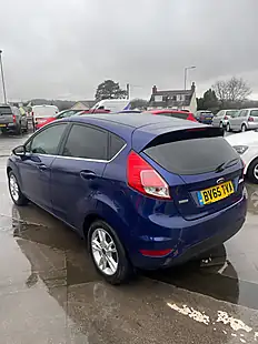 Used 2015 Ford Fiesta Zetec Blue - Interior and Exterior details 3