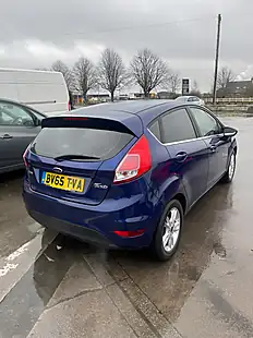 Used 2015 Ford Fiesta Zetec Blue - Interior and Exterior details 4