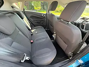 Used 2015 Ford Fiesta Zetec Blue - Interior and Exterior details 15