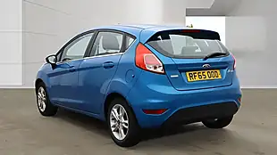 Used 2015 Ford Fiesta Zetec Blue - Interior and Exterior details 14