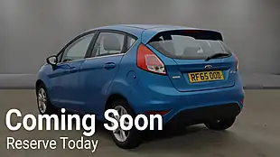 Used 2015 Ford Fiesta Zetec Blue - Interior and Exterior details 16