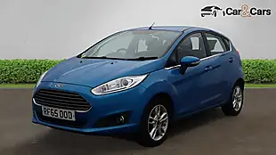 Used 2015 Ford Fiesta Zetec Blue - Interior and Exterior details 2
