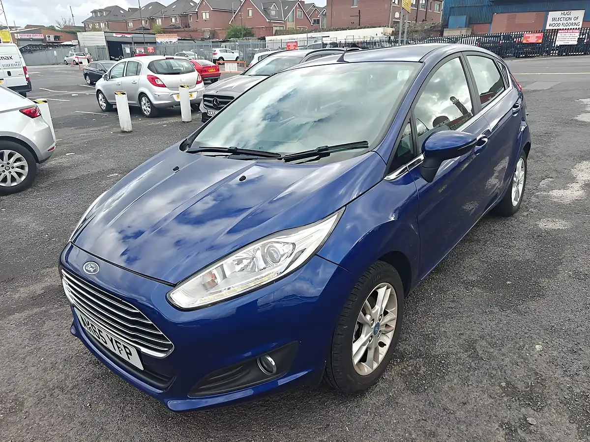 Used 2015 Ford Fiesta Zetec Blue - Interior and Exterior details 12