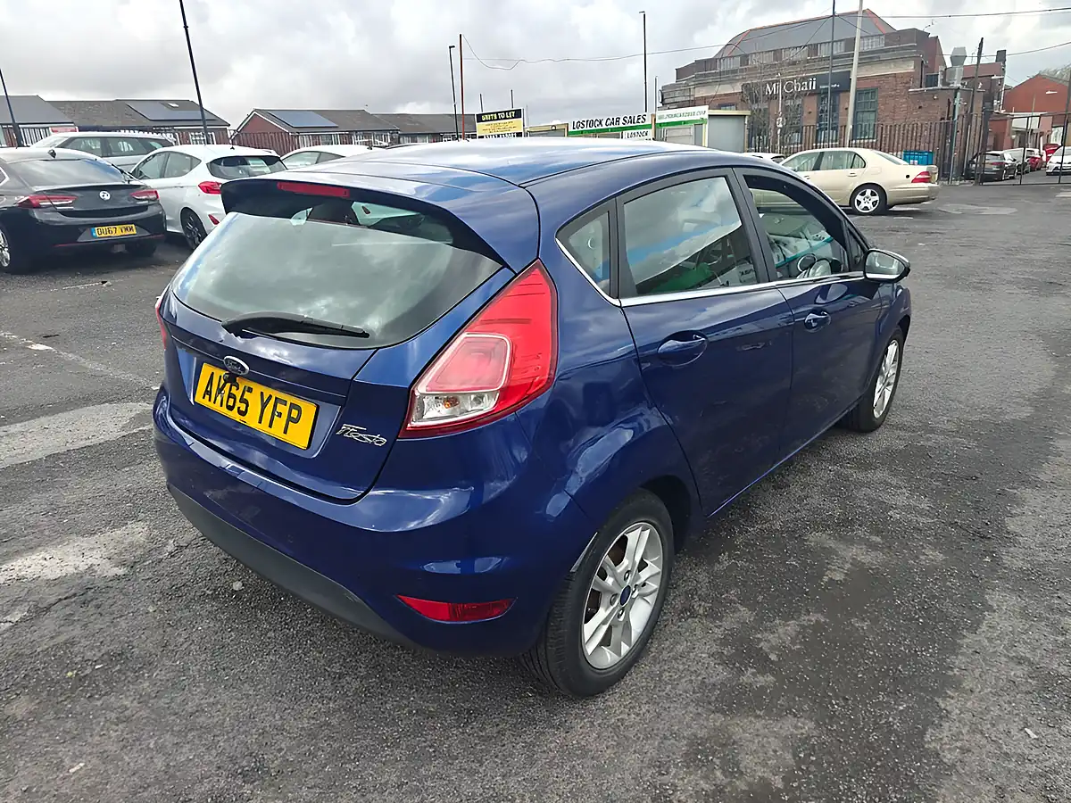 Used 2015 Ford Fiesta Zetec Blue - Interior and Exterior details 2