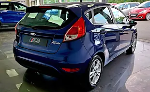 Used 2015 Ford Fiesta Zetec Blue - Interior and Exterior details 6