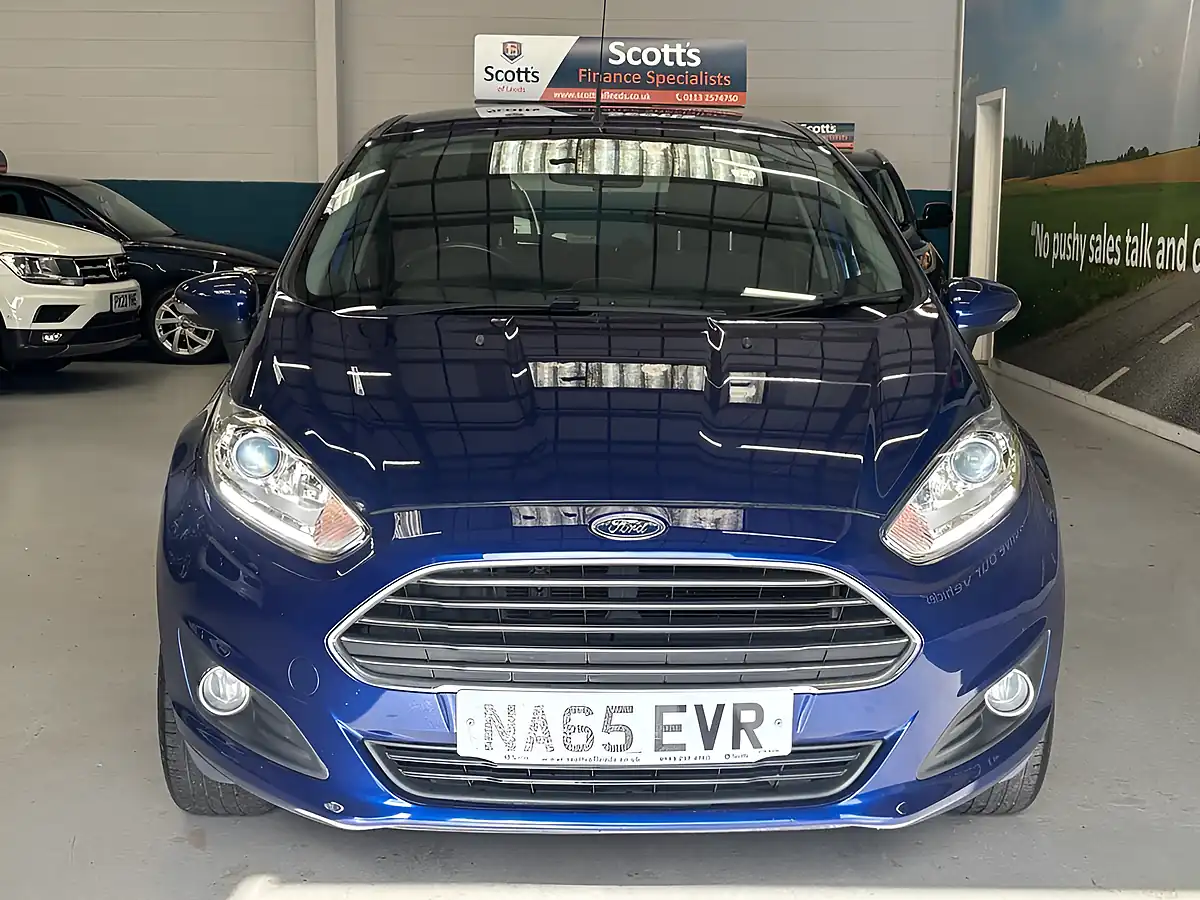 Used 2015 Ford Fiesta Zetec Blue - Interior and Exterior details 2