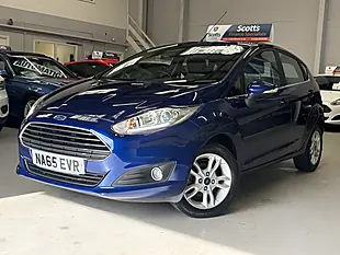 Used 2015 Ford Fiesta Zetec Blue - Interior and Exterior details 3
