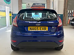 Used 2015 Ford Fiesta Zetec Blue - Interior and Exterior details 6