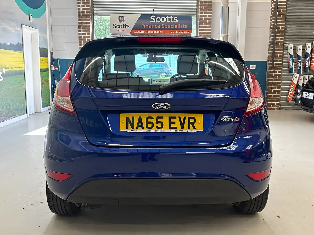 Used 2015 Ford Fiesta Zetec Blue - Interior and Exterior details 6