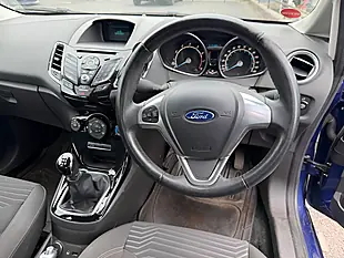 Used 2015 Ford Fiesta Zetec Blue - Interior and Exterior details 12
