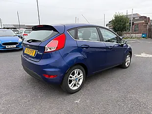 Used 2015 Ford Fiesta Zetec Blue - Interior and Exterior details 2