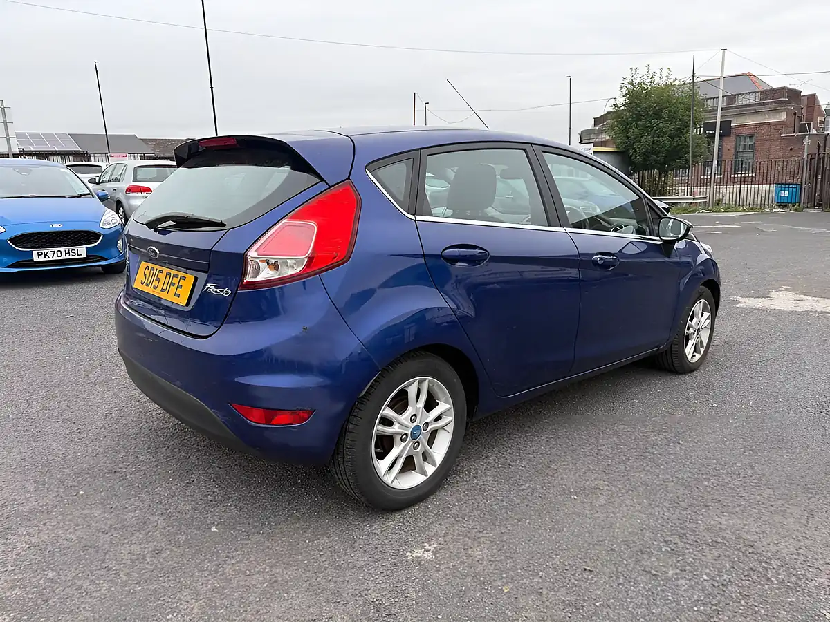 Used 2015 Ford Fiesta Zetec Blue - Interior and Exterior details 2