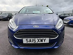 Used 2015 Ford Fiesta Zetec Blue - Interior and Exterior details 2