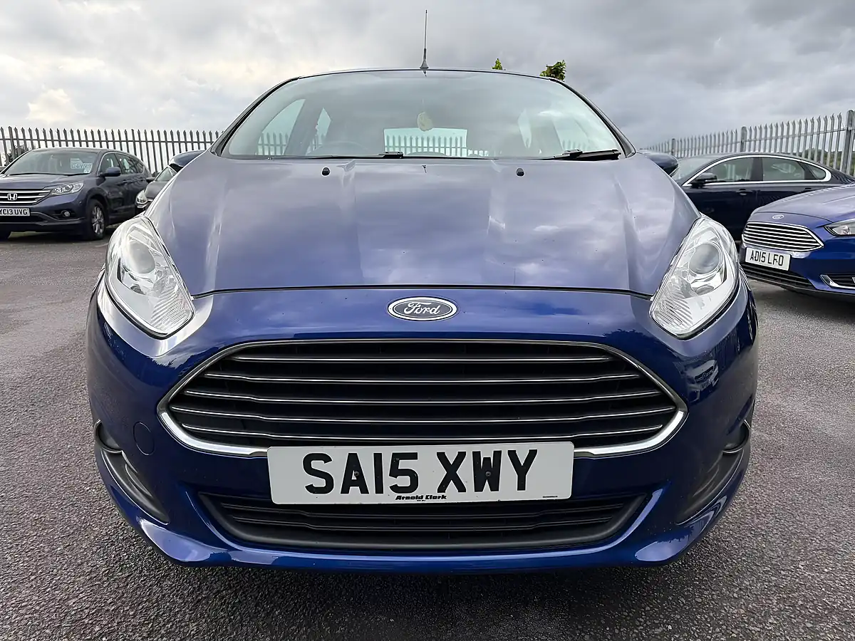 Used 2015 Ford Fiesta Zetec Blue - Interior and Exterior details 2