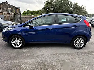 Used 2015 Ford Fiesta Zetec Blue - Interior and Exterior details 4