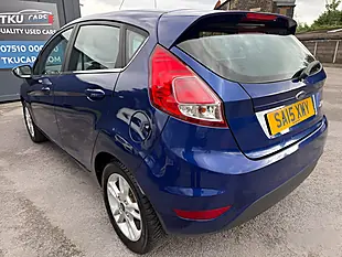 Used 2015 Ford Fiesta Zetec Blue - Interior and Exterior details 5
