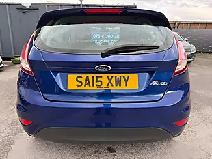 Used 2015 Ford Fiesta Zetec Blue - Interior and Exterior details 6