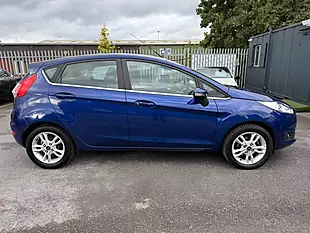 Used 2015 Ford Fiesta Zetec Blue - Interior and Exterior details 8