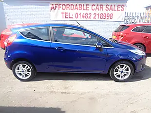 Used 2015 Ford Fiesta Zetec Blue - Interior and Exterior details 16