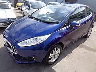 Used 2015 Ford Fiesta Zetec Blue - Interior and Exterior details 2