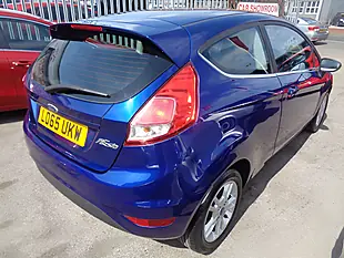 Used 2015 Ford Fiesta Zetec Blue - Interior and Exterior details 4