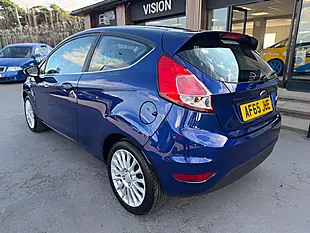 Used 2015 Ford Fiesta Zetec Blue - Interior and Exterior details 2