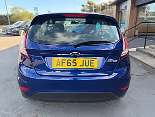 Used 2015 Ford Fiesta Zetec Blue - Interior and Exterior details 9