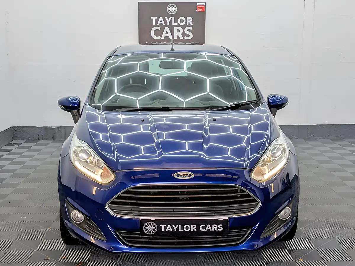 Used 2015 Ford Fiesta Zetec Blue - Interior and Exterior details 2